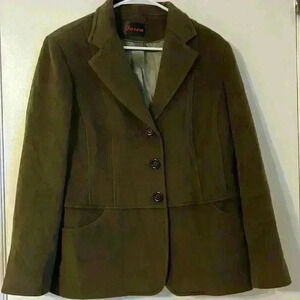 Olive‎ green Jason fully-lined coat